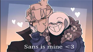 the sun proposed to the moon [ OC x Canon ] [ SANS IS MINE FOREVER ]