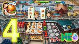 Cooking Fever: Gameplay Walkthrough Part 4 - Fast Food Court Level 16-20 (iOS, Android)