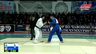 Шоҳрух АМИРХОНОВ vs Фарёд ШАЙХОВ, Финал, +100 kg, Чемпионати Тоҷикистон оид ба Ҷудо