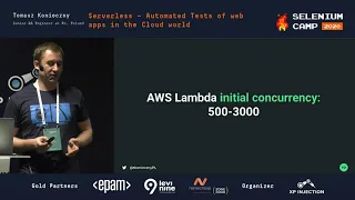 Serverless – Automated Tests of web apps in the Cloud world (Tomasz Konieczn, Poland) [EN]