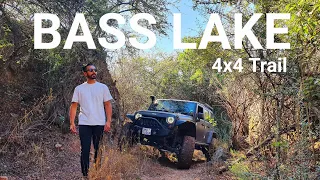 IMPRESSIVE FLEX JEEP WRANGLER LIFTED ON 35s | Bass Lake Adventures 4X4 Off Road Trail