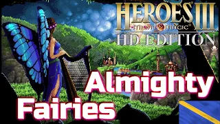 Герои 3 - Полное прохождение карты "Almighty Fairies" на максимальной сложности.