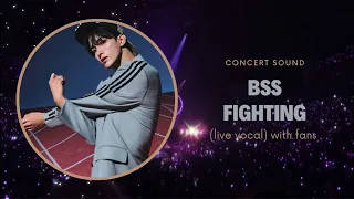 bss ‘fighting’ concert audio (live vocal) with fans