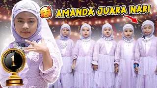 WOW AMANDA MENANG LOMBA NARI ISLAMI LAGI...!! GAK NYANGKA BANGET!!