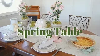 THE SPRING TABLE 🌷 | DECOR + BRUNCH IDEAS | EASTER, MOTHER'S DAY, SHOWER