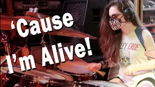 Mötley Crüe - Live Wire (Drum cover by ANNA)