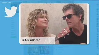 Kevin Bacon and Kyra Sedgwick celebrate 30th anniversary with song