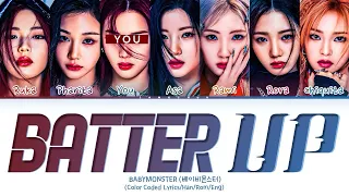 [KARAOKE]BABYMONSTER "BATTER UP" (7 Members) Lyrics|You As A Member