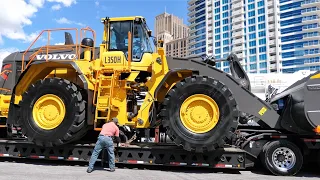 Volvo's Biggest Wheel Loader Moving from Conexpo 2020