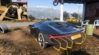 Lamborghini Centenario LP 770-4 - Forza Horizon 5 | Logitech Driving Force GT Gameplay