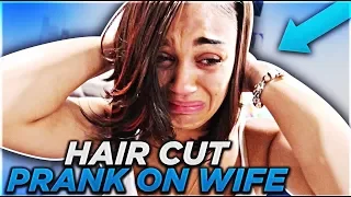 "HAIRCUT PRANK ON WIFE" GETS VERY EMOTIONAL | THE PRINCE FAMILY
