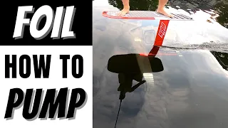 How to Pump a Hydrofoil #Shorts