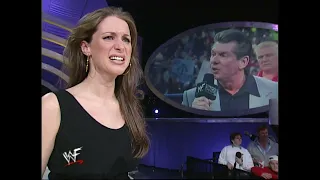 Vince McMahon tells Stephanie to get out of his life - 12/14/2000