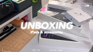 아이패드 프로 12.9인치, 아이패드 에어 5 언박싱 📦 M2 iPad Pro 12.9” and iPad Air 5 & accessories unboxing 2023 📦