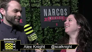 Alex Knight (Kenny) Talks Narcos: Mexico Season Two at Premier