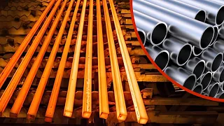 How To Make Stainless Steel Pipe in Factory | Mass Production