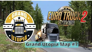 Grand Utopia Map #7 Euro Truck Simulator 2 v1 39 + ALL DLC  FULL HD  60FPS 1920x1080