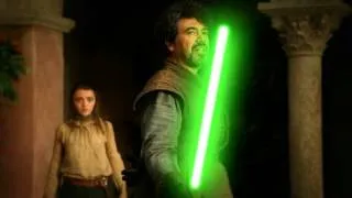 Game Of Thrones - Syrio Forell Lightsaber Fight