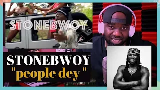 Stonebwoy - people Dey (official video) [Reaction]