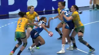 Brazil vs France | Highlights | 22nd IHF Women's Handball World Championship, DEN 2015