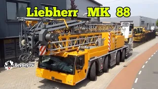 Liebherr MK 88 Compact Mobile Tower Crane #liebherr  #mobilecrane #towercrane