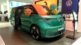 Новая Volkswagen ID.BUZZ 100% электрический минивэн 2023