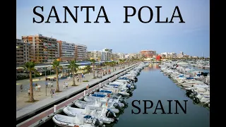 Spain mediterranean coast. SANTA POLA - COSTA CALIDA