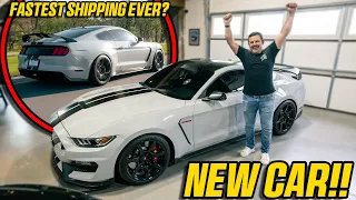 My New Car Is DELIVERED! *Best Track Car Ever?* Shelby GT350R