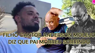 FILHO DO CANTOR ANDERSON MOLEJO DIZ QUE SEU PAI MORREU SORRINDO EM VELÓRIO