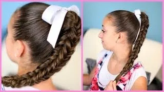 Box {Four-Sided} Fishtail Braid | Wear it Down or Up in a Bun!