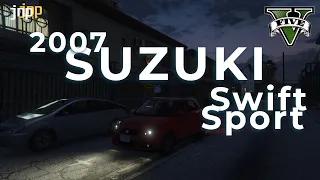GTA V CHAOTIC Rideshare in a Suzuki Swift Sport (ZC31S) 2007 | Steering Wheel Gameplay