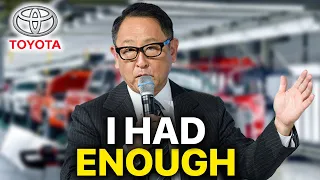 SHOCKING SPEECH From Toyota CEO