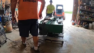 Turning a 3 Point seeder into a mini skid seeder.