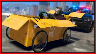 GTA 5 Roleplay - I Built Cardboard Kart & Cops Hated It | RedlineRP