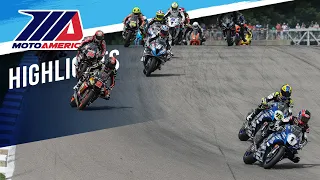 MotoAmerica Medallia Superbike Race 2 Highlights at Alabama 2023