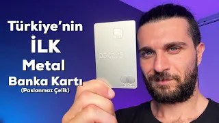 Papara Metal Kart nedir? Avantajları neler? Türkiye'nin ilk paslanmaz çelik banka kartı elimde!