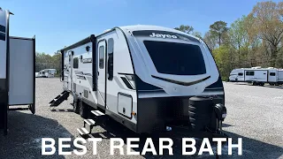 FAVORITE REAR BATH CHOICE! 2024 Jayco White Hawk 27RB