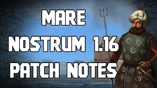 Europa Universalis IV - Mare Nostrum 1.16 Patch Notes