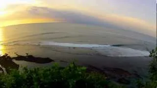 Anthony Walsh at Uluwatu bali indonesia with his Gopro hero2