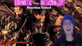 DL Reacts to BABYMETAL - METALIZM Live!