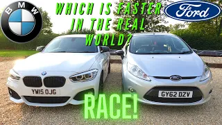 BMW 1 Series VS Ford Fiesta (TopGear Challenge!)