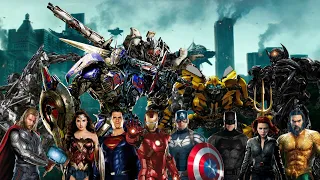DC Marvel vs Transformers Remake - Fan Made Trailer [ Prequel ]