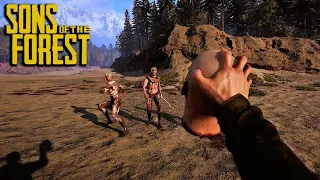 SONS OF THE FOREST | 5 MINUTES GAMEPLAY | MUST WATCH!!!!(Unreal Engine 4K 60FPS HDR)