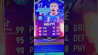 Flash back to when I packed Mbappe in Fifa 22 #fifapacks #fifa23 #fifa #easportsfifa #fifa22 #toty