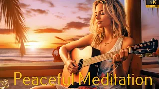 Caribbean Soul Healing: Stress-Relief with Soft Guitar & Dreamy Beaches - 4K