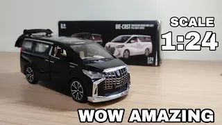 Unboxing Che Zhi Diecast Scale 1:24 Toyota Alphard | Alphard Transformer Executive Lounge Hybrid