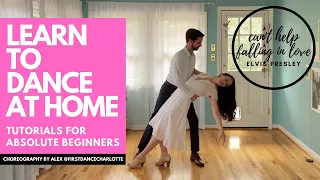 CAN'T HELP FALLING IN LOVE - ELVIS PRESLEY | WEDDING FIRST DANCE CHOREOGRAPHY TUTORIAL FOR BEGINNERS