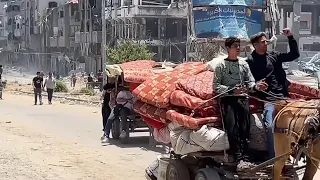 Palestinians flee Jabaliya refugee camp as Israeli troops launch new operations in northern Gaza