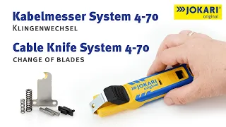 JOKARI - Blade change Cable Knife System 4-70