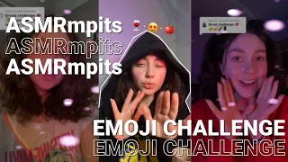 ASMRmpits EMOJI CHALLENGE l TIKTOK COMPILATION